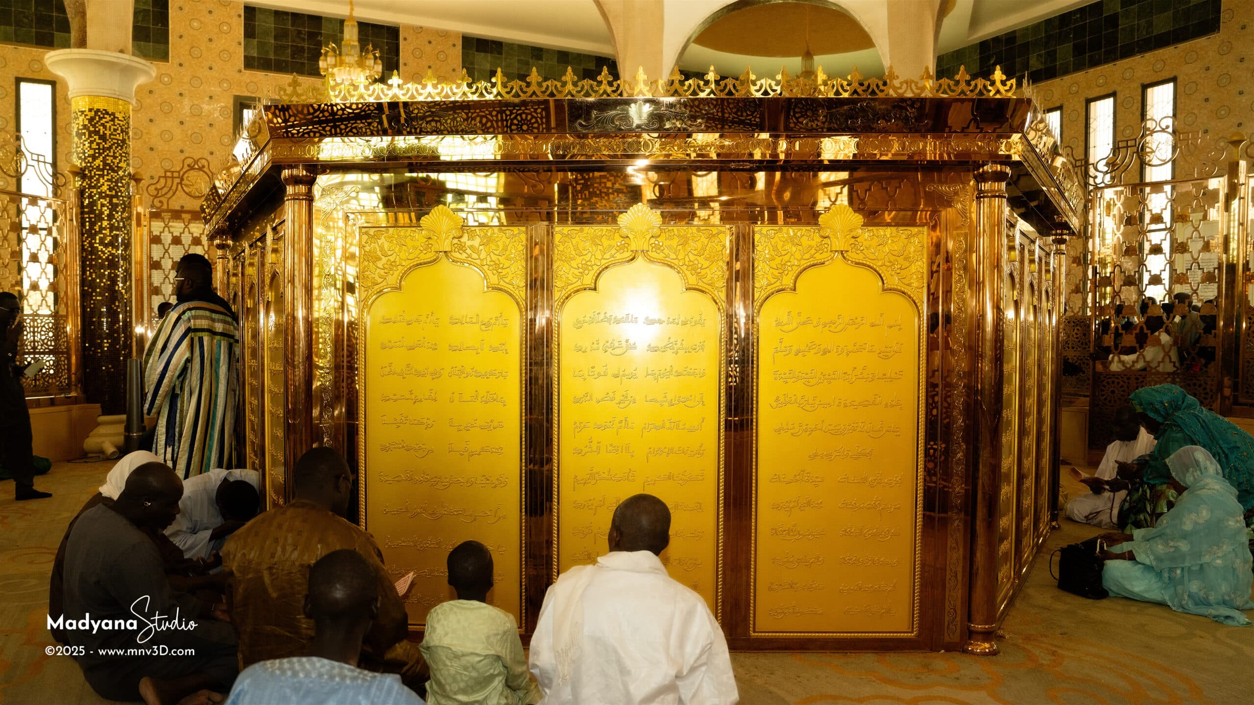 The beauty of the mausoleum of Sokhna Mame Diarra Bousso through architectural photography