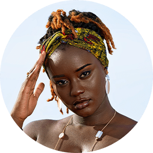 Yacine, African female model in Dakar Senegal , Senegalese