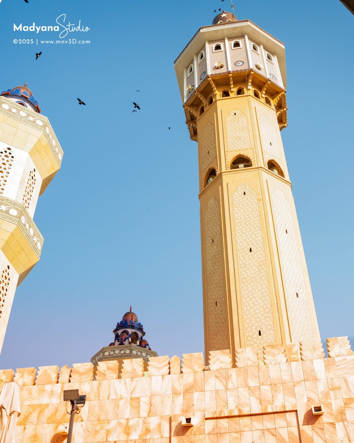 Main entrance of the Great Mosque of Touba