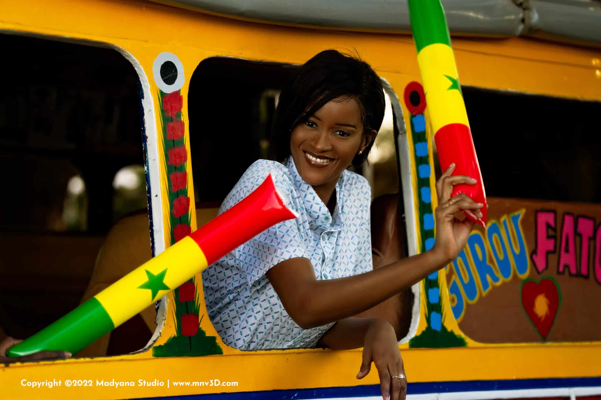 Photography African female models in Senegal